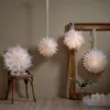 Papierstern Dis, gefranst, weiß, Ø 40cm Produktbild-Vorschau 8