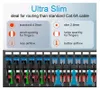 Equip Cat.6A U/UTP Slim-Patchkabel, 0,25m, Schwarz, 0,25 m, Produktbild-Vorschau 9