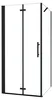 Duschspa Eckdusche Falttür mit Seitenwand 120x80x195cm Produktbild-Vorschau 1