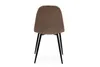 finori Anya 70A Stuhl, 4er-Set, Cord grau / Holzoptik Maß: Produktbild-Vorschau 10