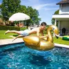 Swim Essentials Goldener Schwan Aufsitz-Schwimmer, Produktbild-Vorschau 1