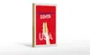 Holzschild Reise 12x18 cm Amerika USA Hot Dog Fast Food Produktbild-Vorschau 1