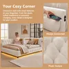 INONEFT  Polsterbett 140x200cm mit LED- und Produktbild-Vorschau 6