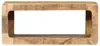 vidaXL Meuble TV 60x30x25 cm Bois de manguier massif brut Voir les images du produit 1