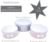 heimtexland ® 3er Set Gebäckdosen Keksdose Vorratsdose Produktbild-Vorschau 2