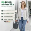 YourCasa Biomülleimer Küche 4L Komposteimer Küche für Produktbild-Vorschau 7