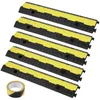 VEVOR - Juego de 5 rampas protectoras para cables de 2 Vista previa de la imagen del producto 2
