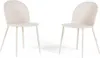 Lot de 2 chaises en polypropylène renforcé de fibre de Voir les images du produit 1
