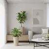 HowHomely | Blumentopf - Übertopf - beige - 36 x 20 cm - Produktbild-Vorschau 2