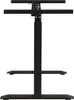 A black metal desk frame with adjustable height mechanism. Náhled obrázku produktu