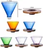 Transparent Glass Coffee Dripper Kaffeefilterhalter Produktbild-Vorschau 5