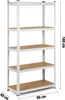 Regał metalowy magazynowy 180 x 90 x 40 Humberg 4847 Produktbild-Vorschau 9