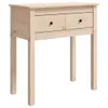 Tavolo consolle 70x35x75 cm in legno di pino massiccio Anteprima dell’immagine prodotto 1