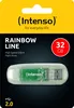 Intenso USB-Stick 32GB 2.0 Rainbow line transparentný Náhľad obrázku produktu 3