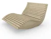 Holzliege Wellenliege Waldsofa Gartenliege Produktbild-Vorschau 2