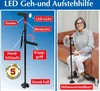 Bâton pliant multifonctionnel, LED, 86-98 cm Voir les images du produit 9