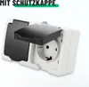 ABSINA Aufputz Schutzkontakt Steckdose für Feuchtraum - 20x Produktbild-Vorschau 5