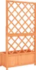 vidaXL Záhradná mreža s kvetinovým boxom hnedá 70x30x135 cm Náhľad obrázku produktu 4