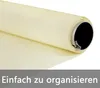 A roll of beige fabric, likely for an awning or blind, is shown against a white background. A grey bar at the bottom contains text. Náhled obrázku produktu