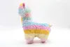 Alpaka Regenbogen Plüsch-Tier 43 cm groß niedliches weiches Produktbild-Vorschau 5