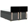 Boxspringbett mit Matratze Dunkelgrau 160x200 cm Stoff Produktbild-Vorschau 6