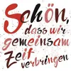20 Servietten Gemeinsame Zeit red / black - rot / schwarz Produktbild-Vorschau 1