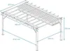 Pergola aluminiowa Paragon Outdoor Florenz 1116 z efektem Podgląd zdjęcia produktu 10