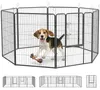 PawHut Welpenauslauf Welpengehege modulares Design 16 Produktbild-Vorschau 1