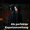 Costume da vampiro per Halloween travestimento nero per Anteprima dell’immagine prodotto 5