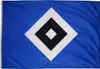 HAMBURGER SV HSV Fahne Schrebergarten blau weiss schwarz - Produktbild-Vorschau 1