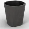 Blumentopf LAMELA Blumentopf niedrig MUZA, 39 x 39cm, Höhe Produktbild-Vorschau 1