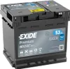 EXIDE Premium Starterbatterie 12V 53Ah 540A/EN B13 L1 für Produktbild-Vorschau 12