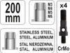 Nýtovací kleště pro matice 200mm M3,M4 M5,M6 Náhled obrázku produktu 4