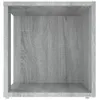 Beistelltisch Grau Sonoma 33x33x34,5 cm Holzwerkstoff Produktbild-Vorschau 4