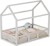 OKWISH Lit Simple 90x200 - Style Cabane Bois - Sans Matelas Voir les images du produit 10