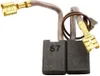 Spazzole di carbone per Milwaukee Hammer 950K - 8x14x19,5mm Anteprima dell’immagine prodotto 1