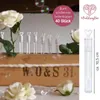 Juego de 40 burbujas de jabón para bodas, color blanco Vista previa de la imagen del producto 2