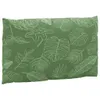 vidaXL Coussin pour palette 3 pcs. Motif de feuilles tissu Voir les images du produit 5