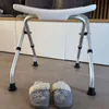 Duschhocker | höhenverstellbarer Duschstuhl 47-51cm | Produktbild-Vorschau 4
