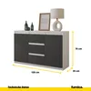 A sideboard with dimensions indicated by measurement lines and text. Náhľad obrázku produktu