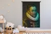 MuchoWow® Wandteppich Wandbehang Wilhelm von Oranien - Produktbild-Vorschau 3