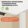 SANODESK QS1 140x60cm Elektryczne biurko z regulacją Podgląd zdjęcia produktu 5