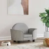 vidaXL Pelíšek pro psy Světle šedý 66x40x45 cm Velvet Náhled obrázku produktu 2