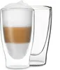 DUOS® Latte Macchiato Gläser Set 4x400ml, Doppelwandige Produktbild-Vorschau 6