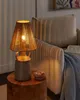 BELIANI Tischlampe Taupe Keramik Vasenform 51 cm Produktbild-Vorschau 2
