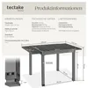 tectake® Aluminium Gartentisch Inca für 4-6 Personen, Produktbild-Vorschau 5