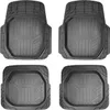 Tapis de sol VW Polo Découpable Caoutchouc Noir 4 pièces Voir les images du produit 1