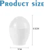 A product size diagram showing a white egg cooker with dimensions indicated. Produktbild-Vorschau