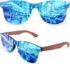 GQUEEN Holz Sonnenbrille Retro Polarisiert UV400 Herren Produktbild-Vorschau 1