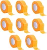 set di 8 nastri adesivi professionali oro 50 m in rotolo x Anteprima dell’immagine prodotto 1
